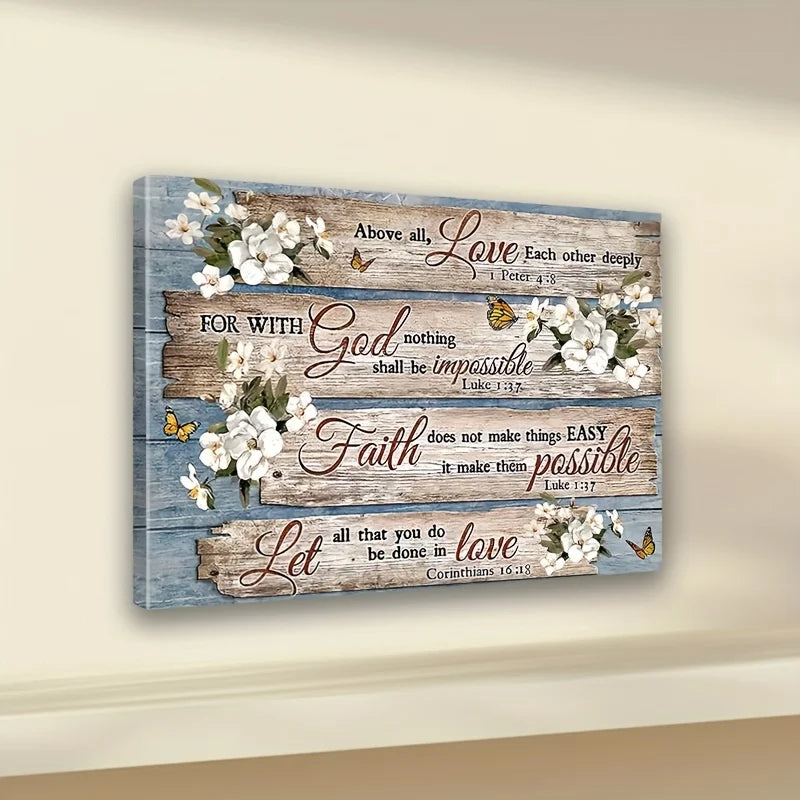 Inspirational Scripture Decor