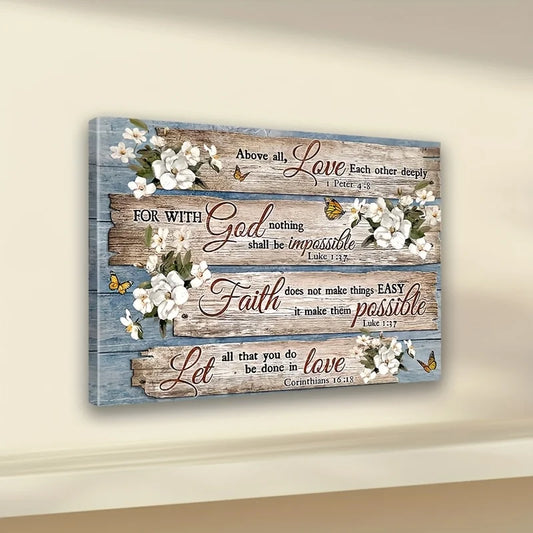 Inspirational Scripture Decor