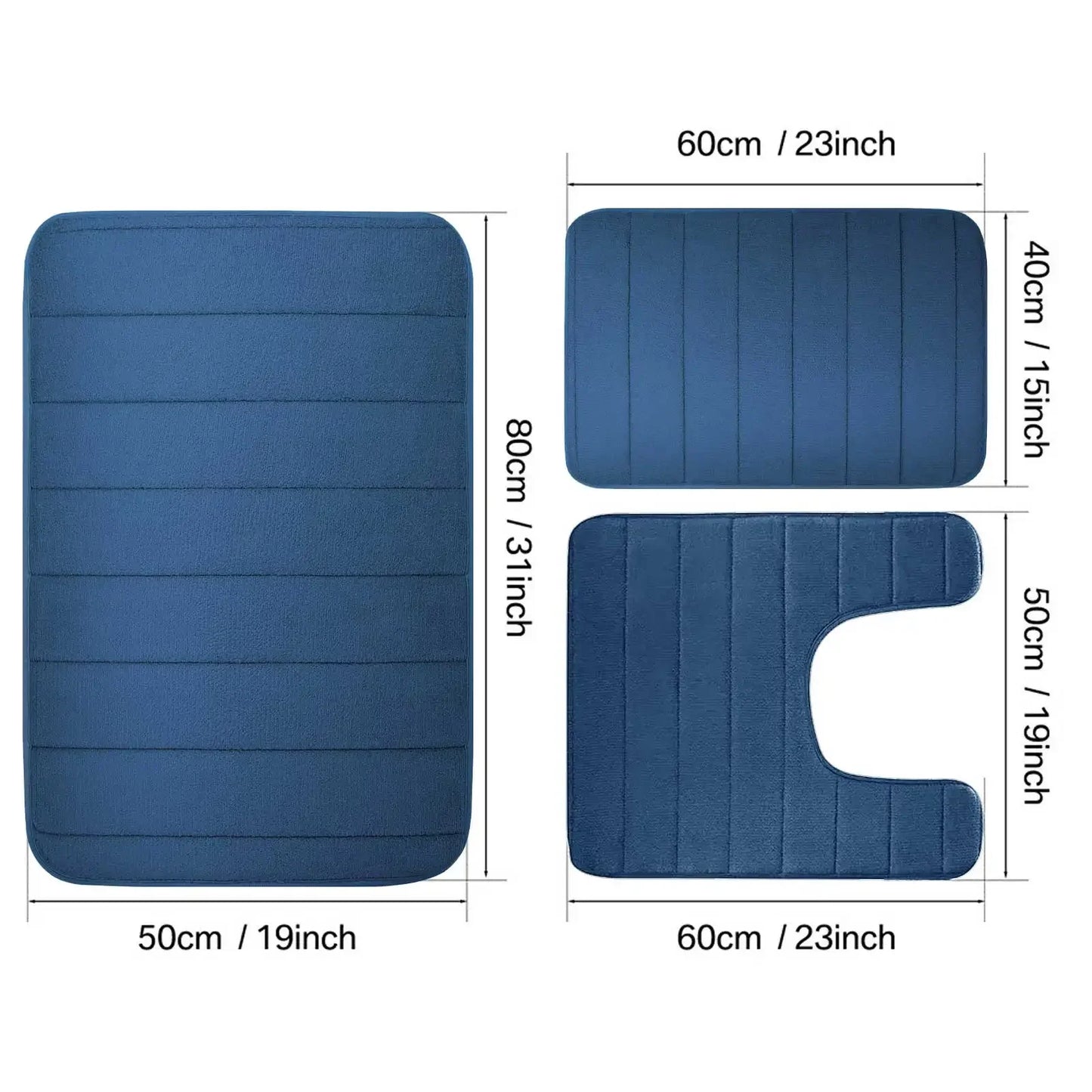 Nonslip Memory Foam Bathmat