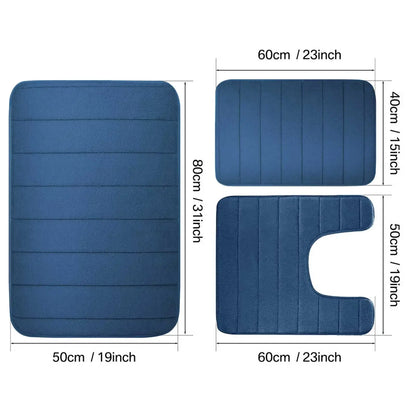 Nonslip Memory Foam Bathmat