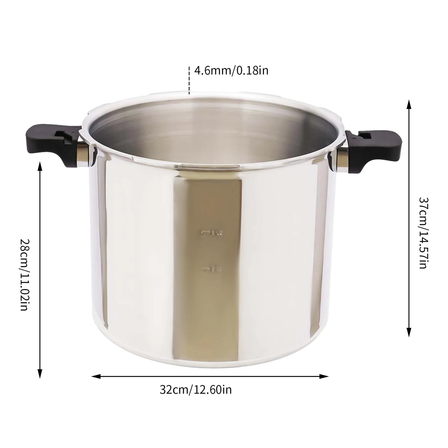 22L Stainless Steel Pressure Cooker