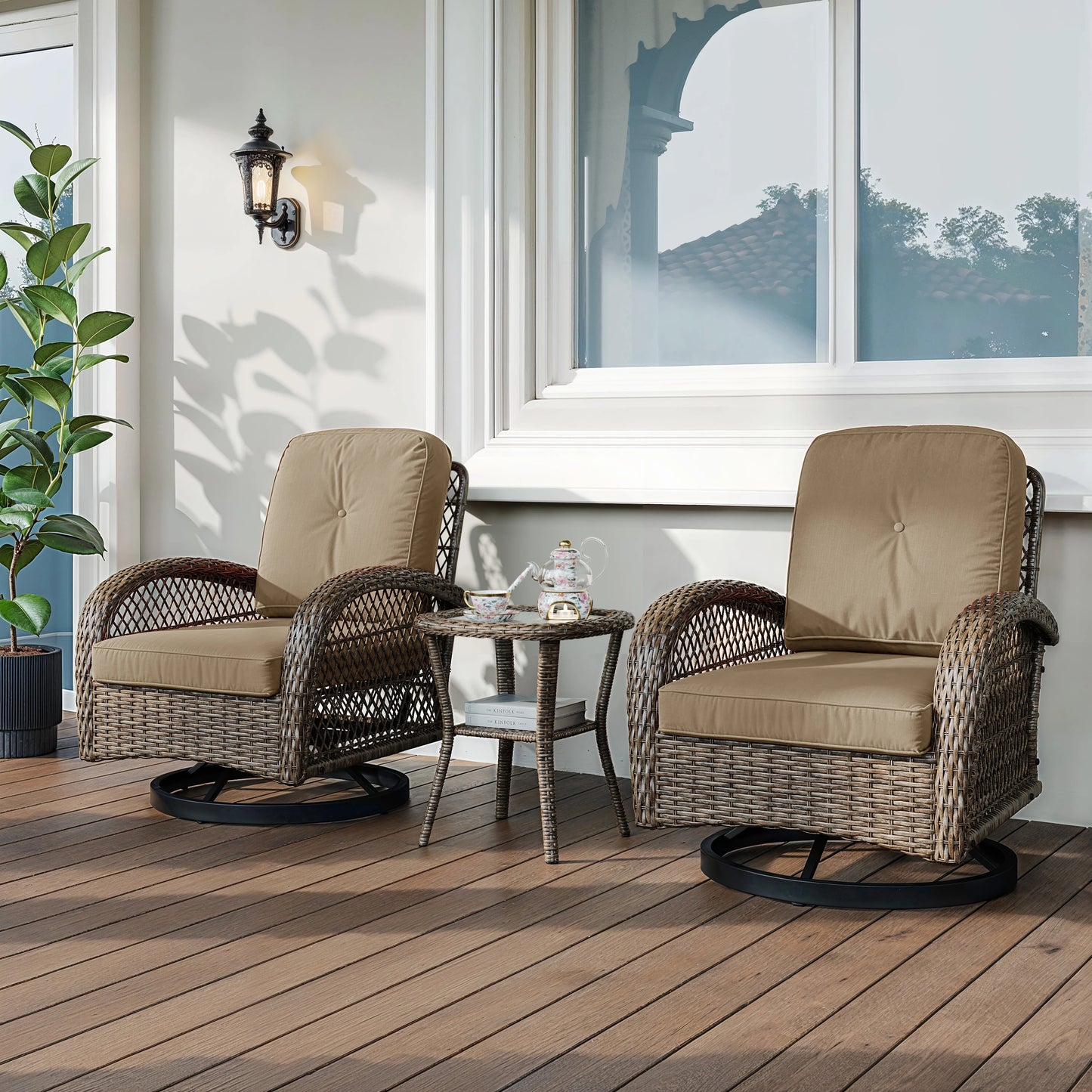 3 Piece Outdoor Patio Furniture