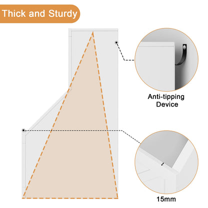 Children's Wooden Storage Organizer Bookcase