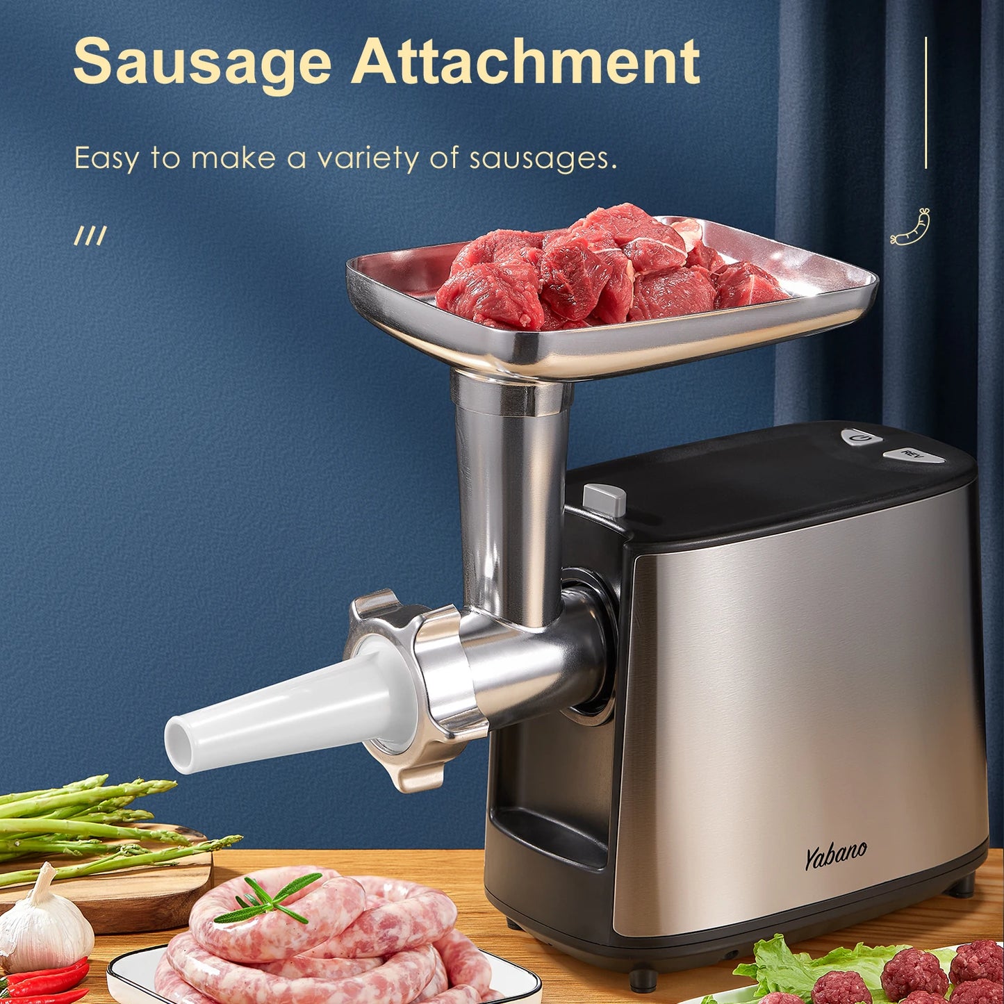 Heavy Duty Electric Meat Grinder