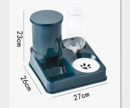 Gravity Pet Feeder and Water Dispenser