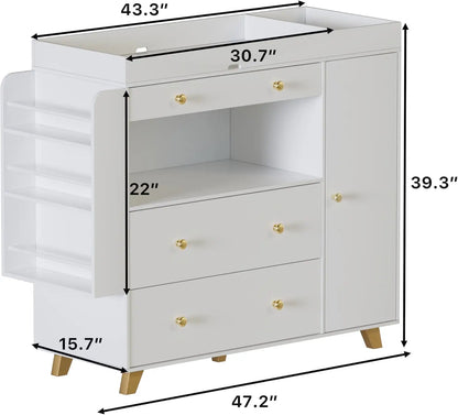 Nursery Changing Table Dresser