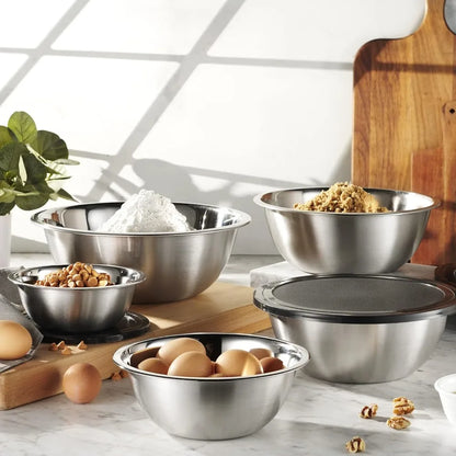10 Piece Stainless Steel Mixing Bowls
