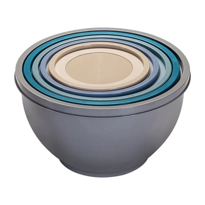 10Piece Nonslip Mixing Bowl Set with Lids