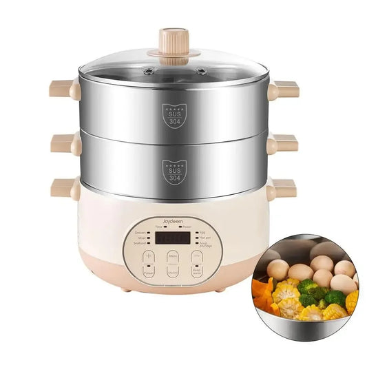 2-Tier Electric Food Steamer