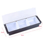 3/5 Compartment Fruit Tray Seasoning Dispenser Bar Caddy Storage Box Dispenser Container