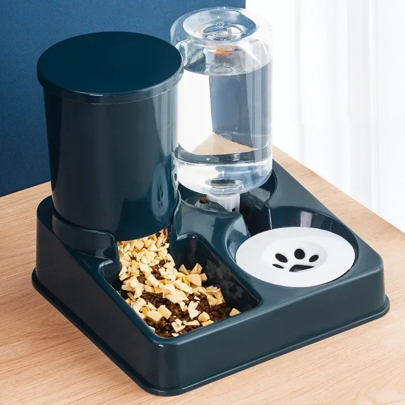 Gravity Pet Feeder and Water Dispenser