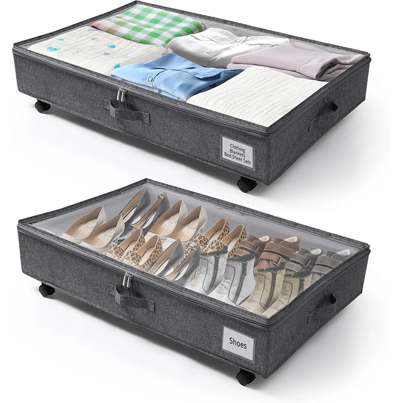 2 Pack Underbed Storage Containers