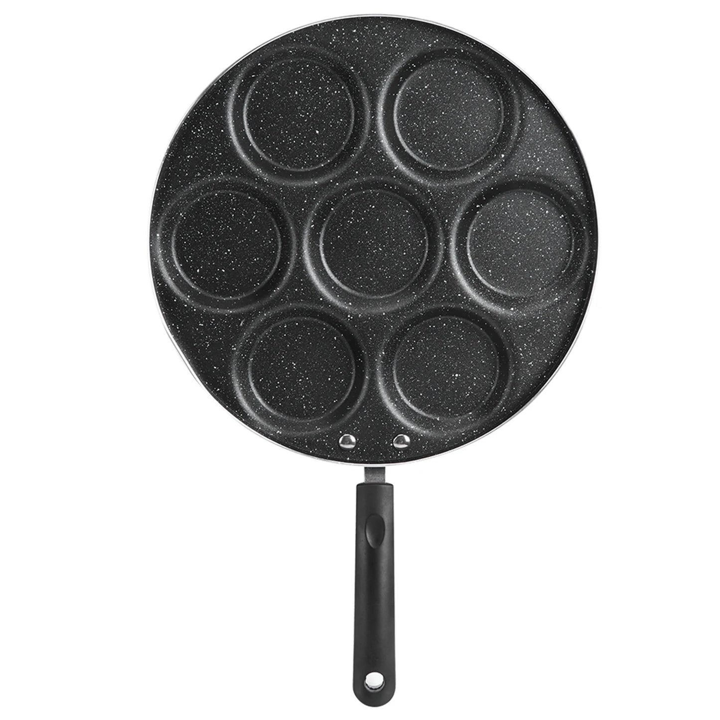 7 Holes Nonstick Frying Pan