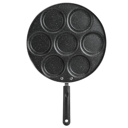 7 Holes Nonstick Frying Pan