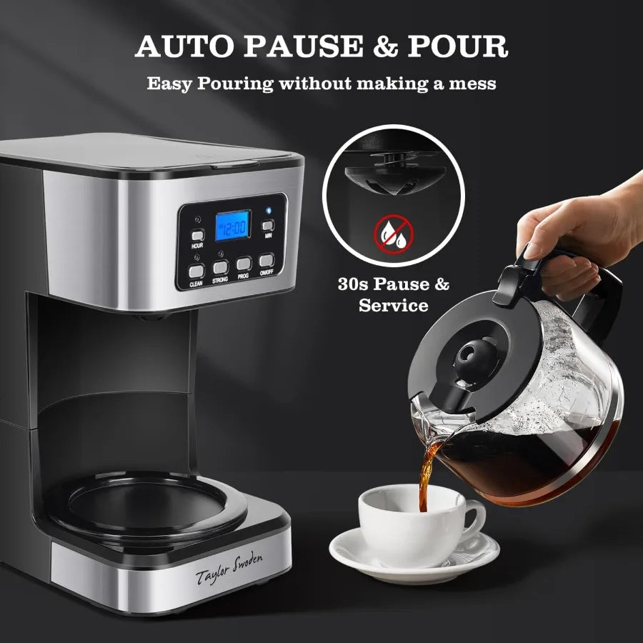 12Cup Programmable Coffee Maker