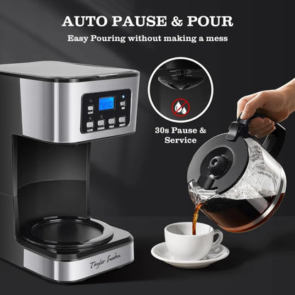 12Cup Programmable Coffee Maker