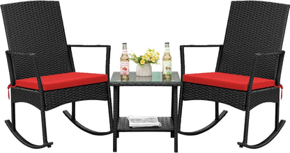 Outdoor Rattan Rocking Chair