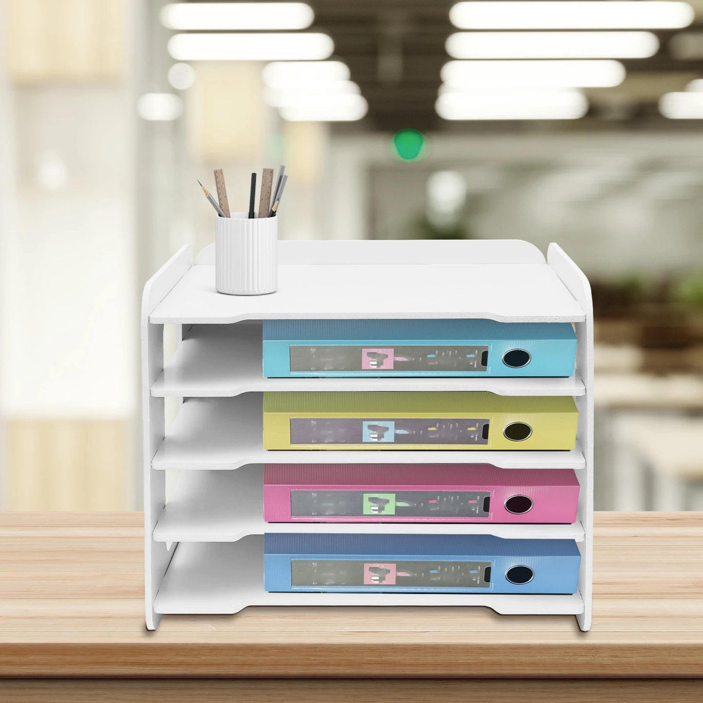 5 Tray File Organizer