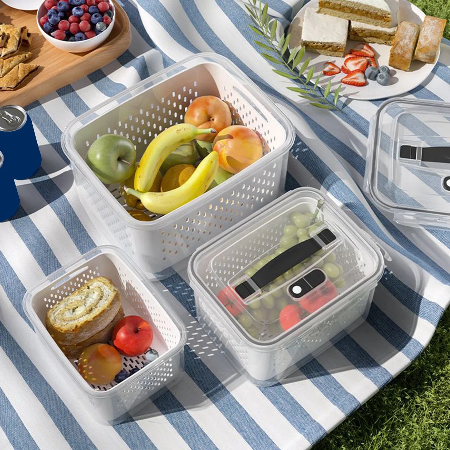 4-Piece Food Storage Box
