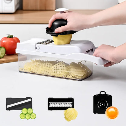 26-piece Multifunctional vegetable slicer