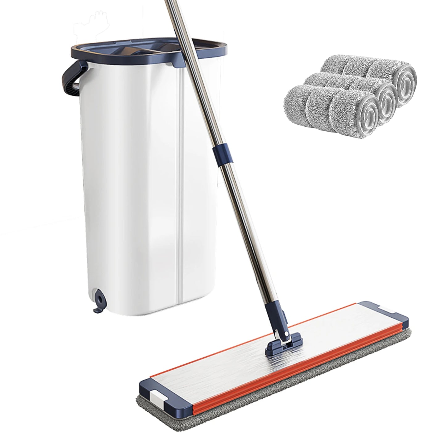 Flat Squeeze Mop with Bucket