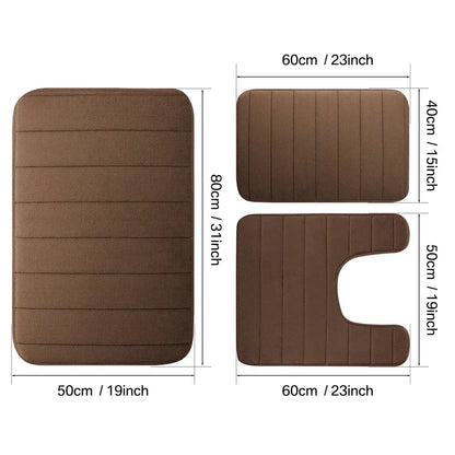 Nonslip Memory Foam Bathmat