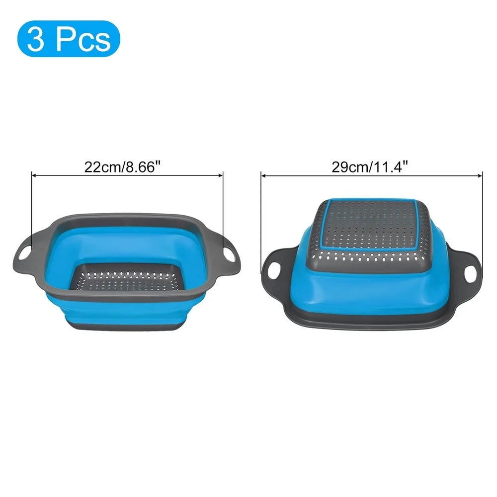 Collapsible Silicone Colander