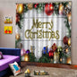 2 Panels Christmas Curtains