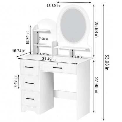 Modern Makeup Vanity