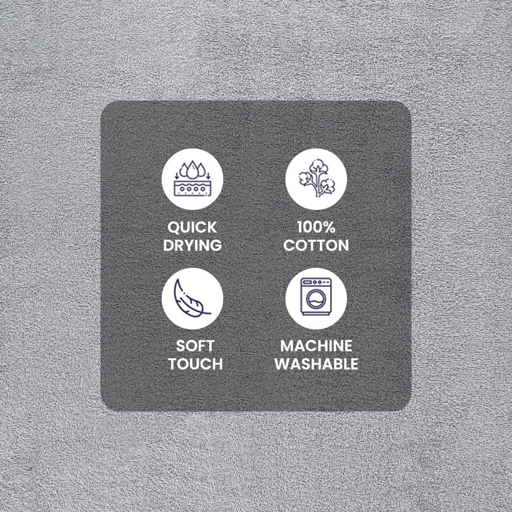 10 Piece Absorbent Towel Set