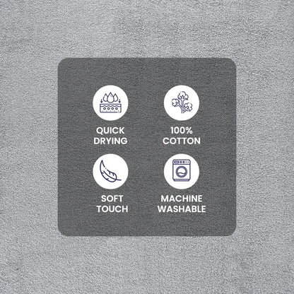 10 Piece Absorbent Towel Set