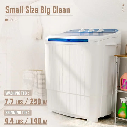 12lbs Portable Washing Machine with Spin Dryer
