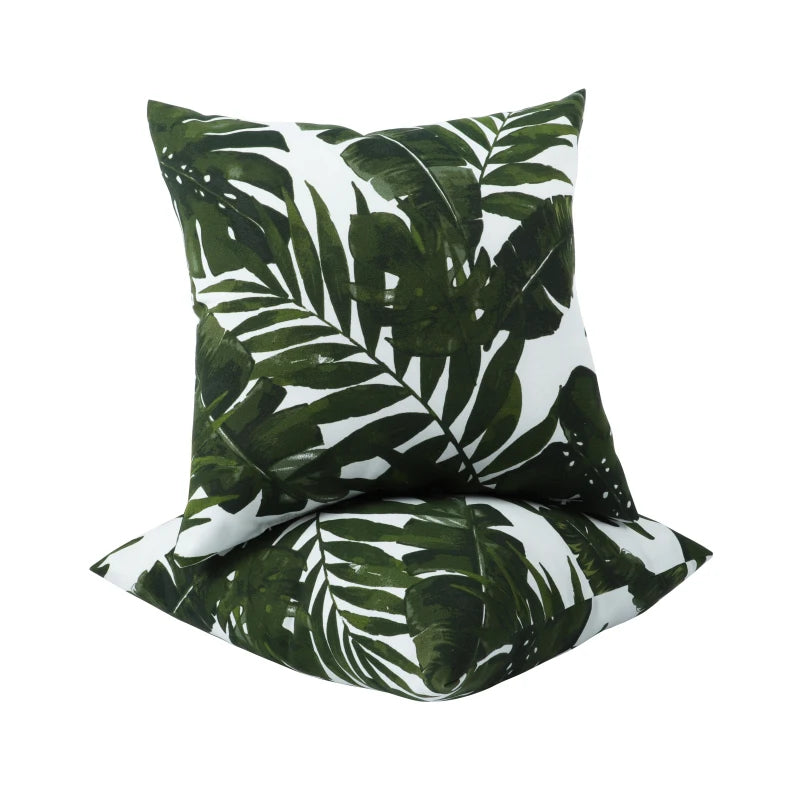2 Pack Outdoor Throw Pillows