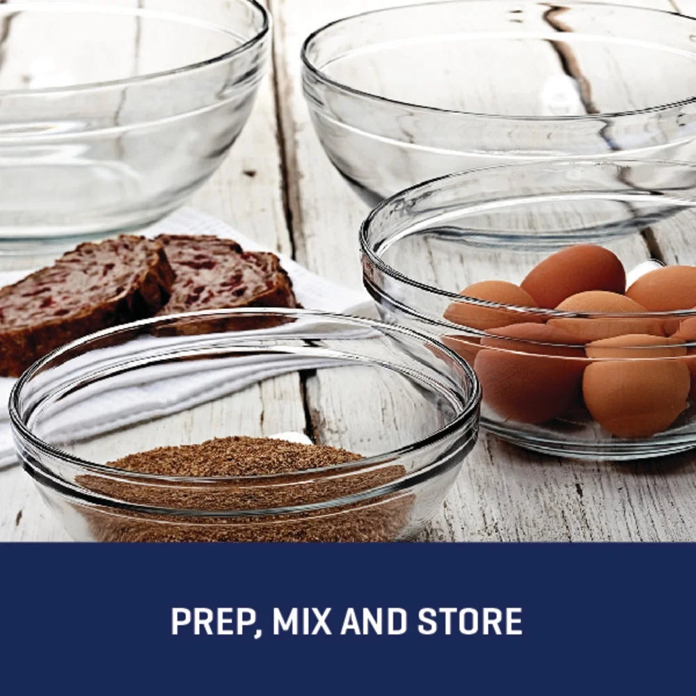 10 Piece Mixing Glass Bowls