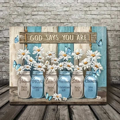 Inspirational Bible Verse Wall Decor