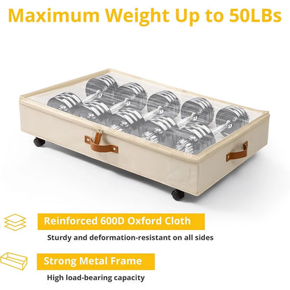 2 Pack Underbed Storage Containers