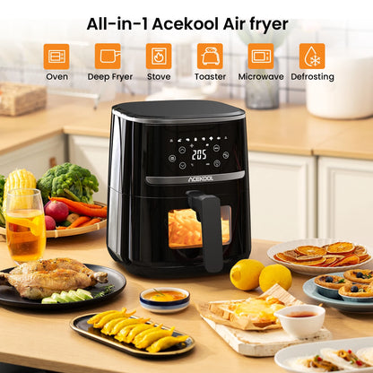 5 Quart Digital Display Air Fryer