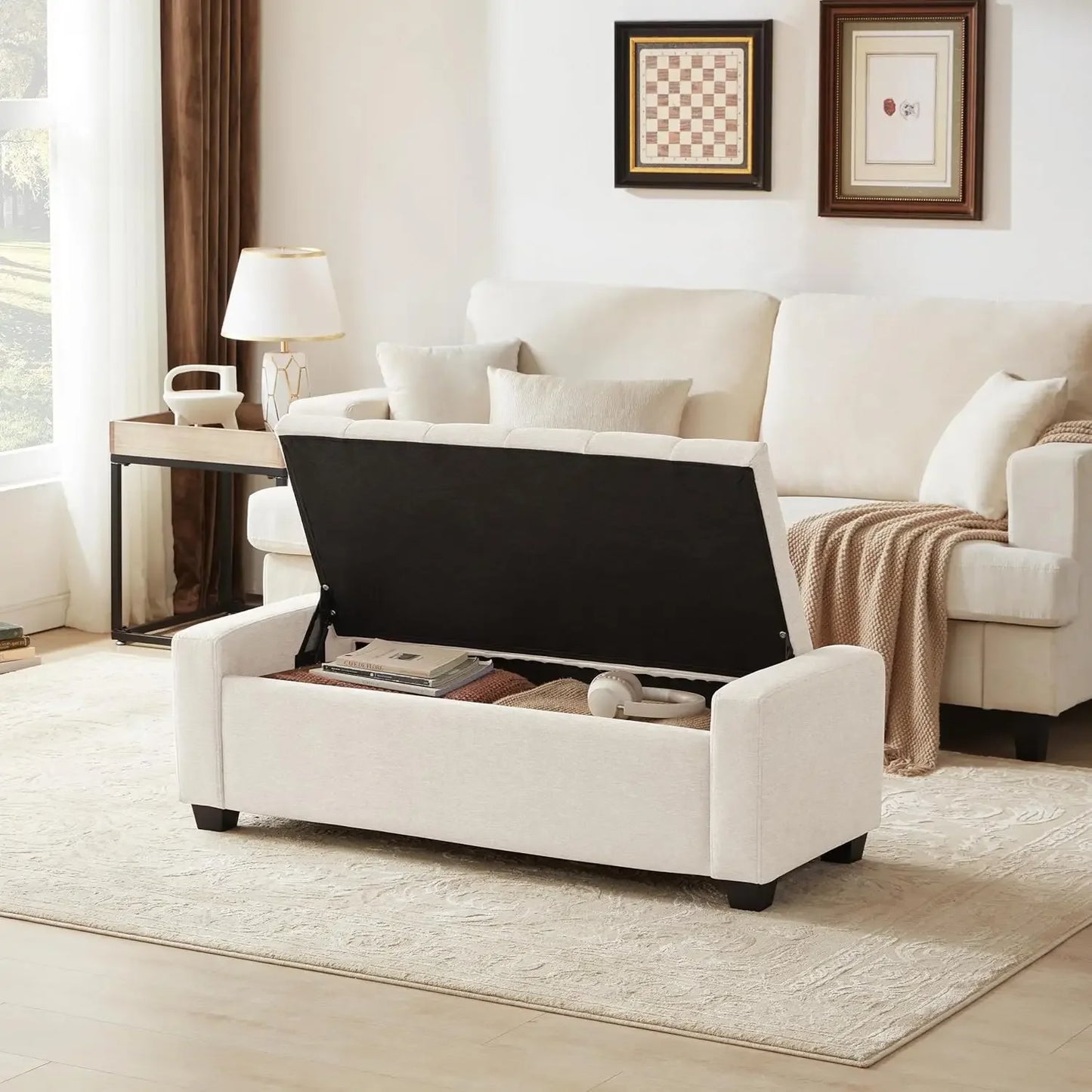 Living Room Storage Bench