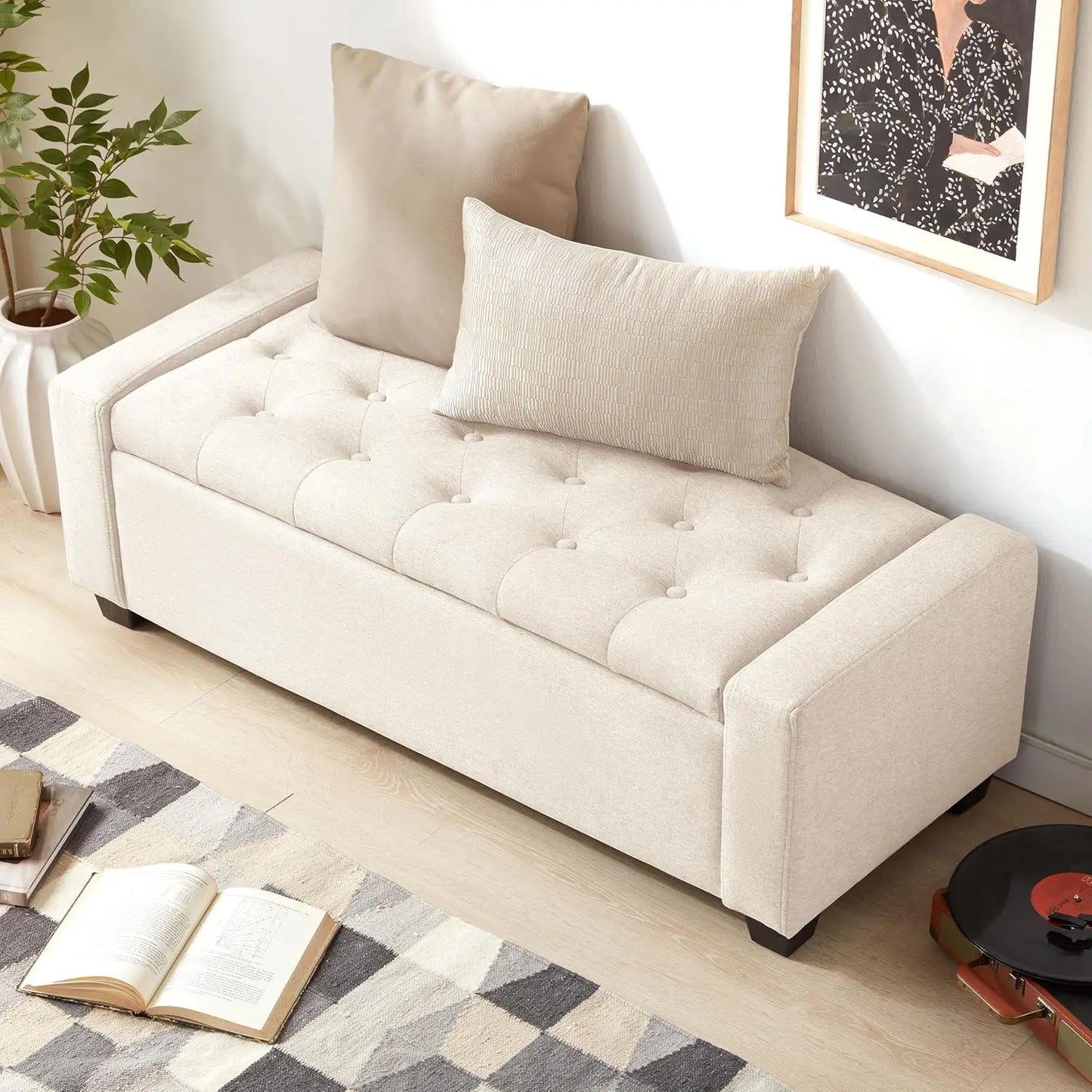 Living Room Storage Bench