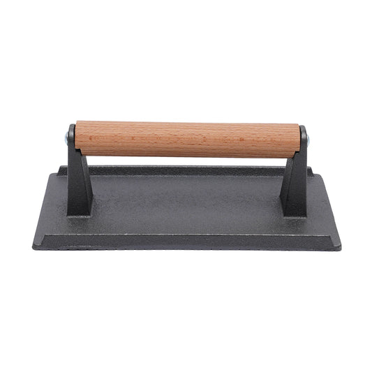 Heavy Cast Flat Iron Grill Press