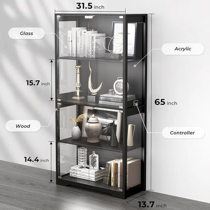 4 Tier Display Cabinet