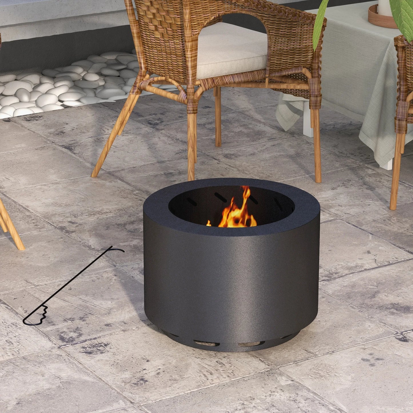 Smokeless Fire Pit