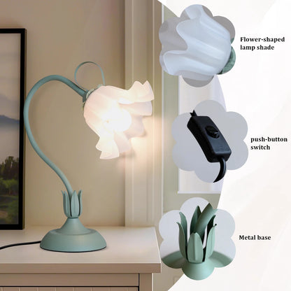 Vintage Flower Lamp