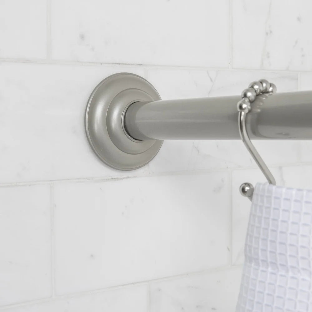 Wall Mounted Adjustable Shower Curtain Rod