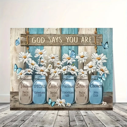 Inspirational Bible Verse Wall Decor