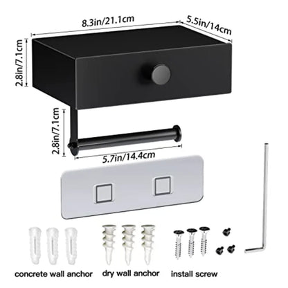 Wall Mounted Toilet Paper Holder