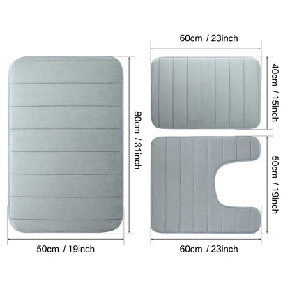 Nonslip Memory Foam Bathmat