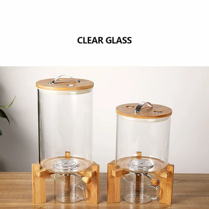 Glass Food Storage Dispenser