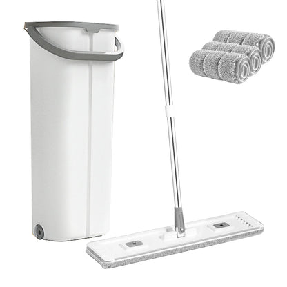 Flat Squeeze Mop with Bucket