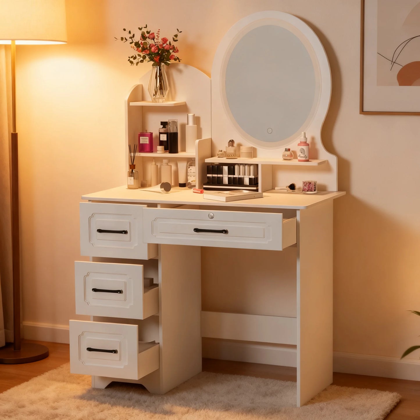 Modern Makeup Vanity